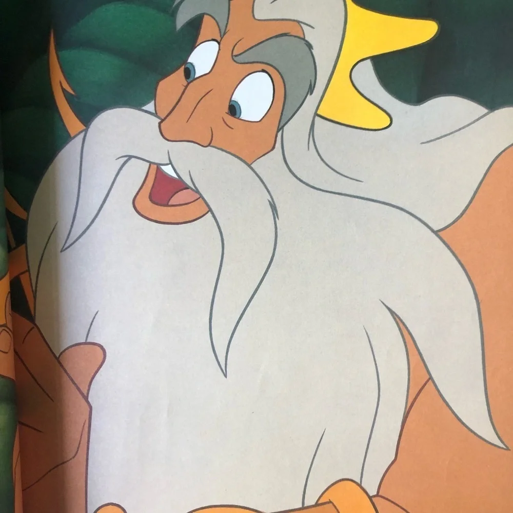 Disney “The Little Mermaid” hardback book